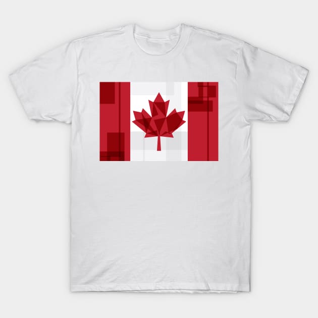 O Canada flag T-Shirt by fimbis